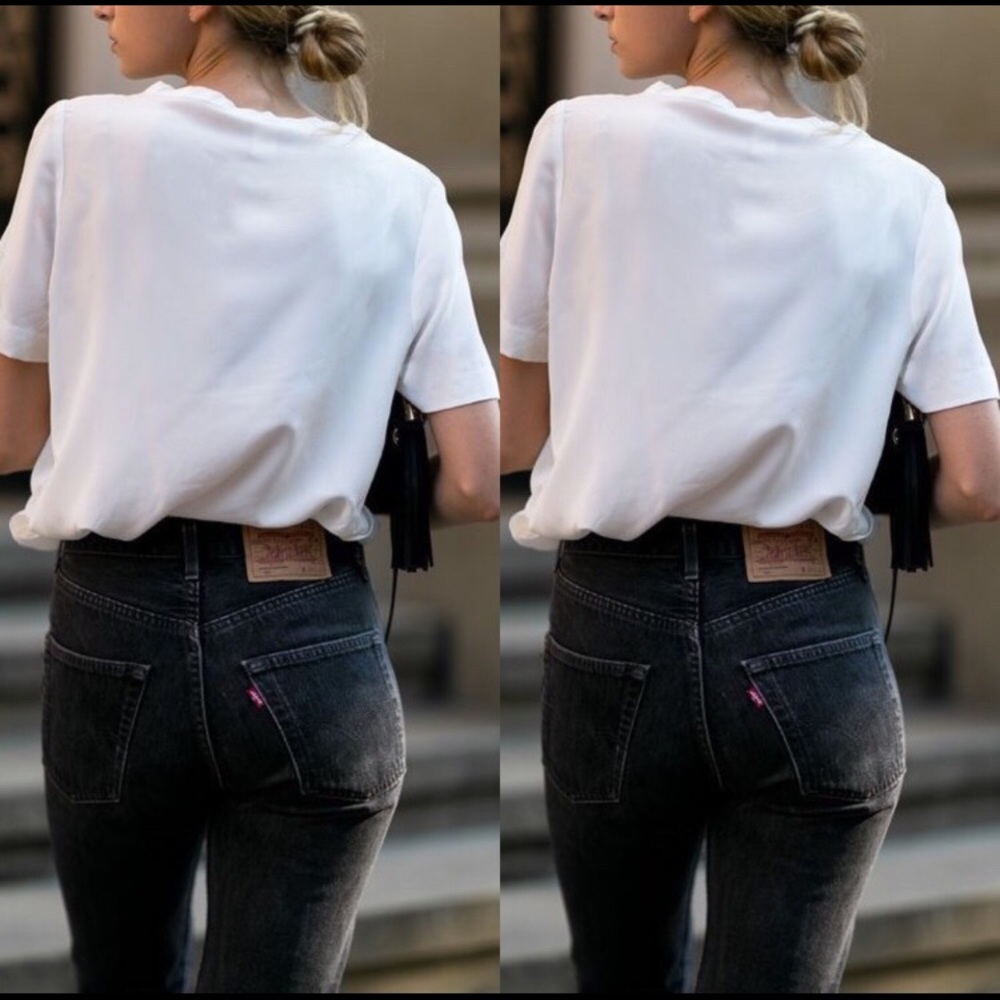501 black high waisted vintage Levi’s